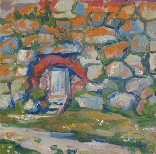 Соловки, стена. 2002