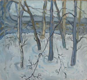 Зима.Деревья. 2004